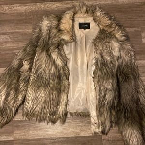 Fashionova Faux Fur Coat